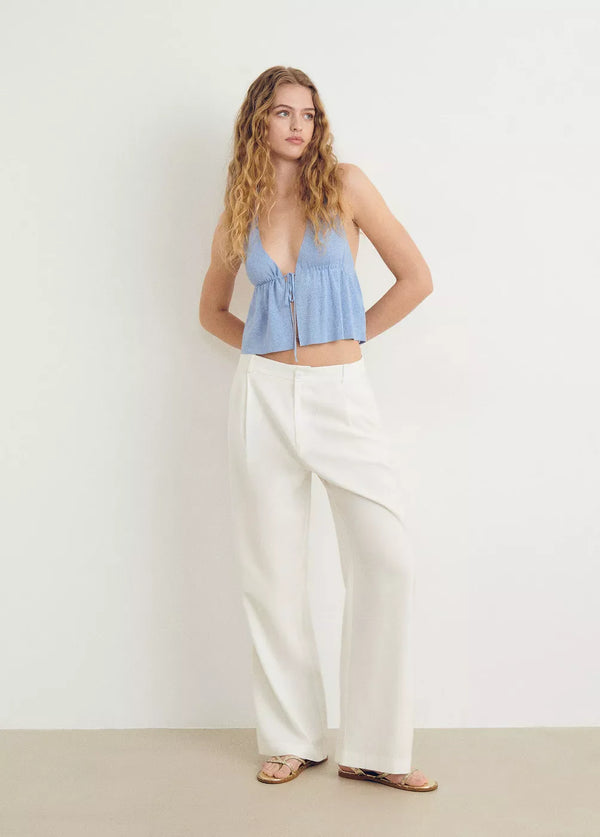 Top halter cortina Celeste