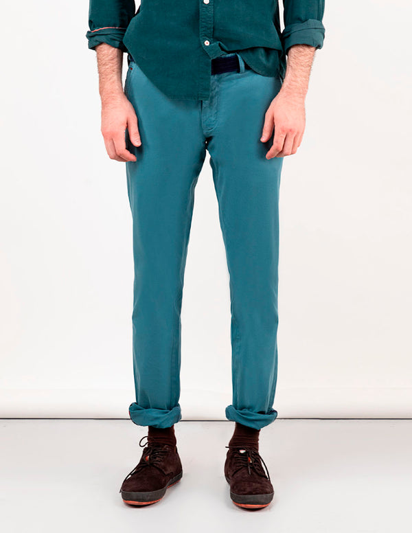 El Ganso | Pantalón Chino Básico Azul para hombre. 