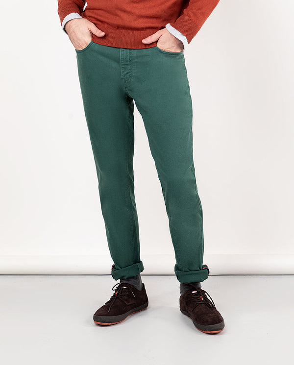 El Ganso | Pantalón 5 Bolsillos Verde para hombre. 