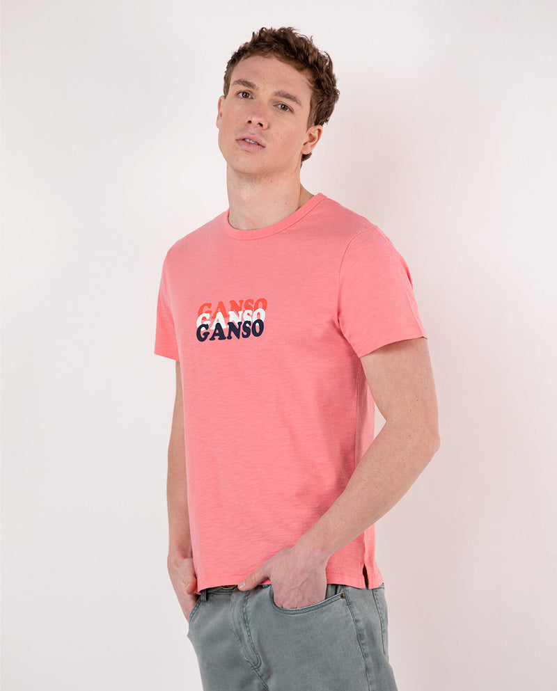 El Ganso | Camiseta Estampada Ganso Coral para hombre.