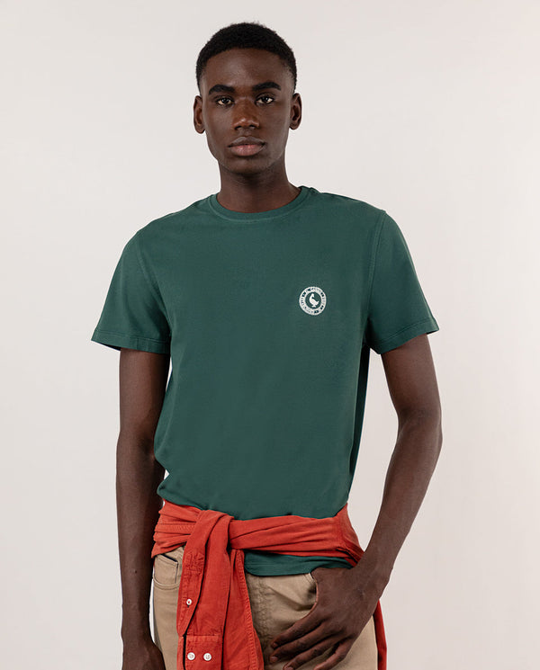 El Ganso | Camiseta Básica Verde para hombre. 