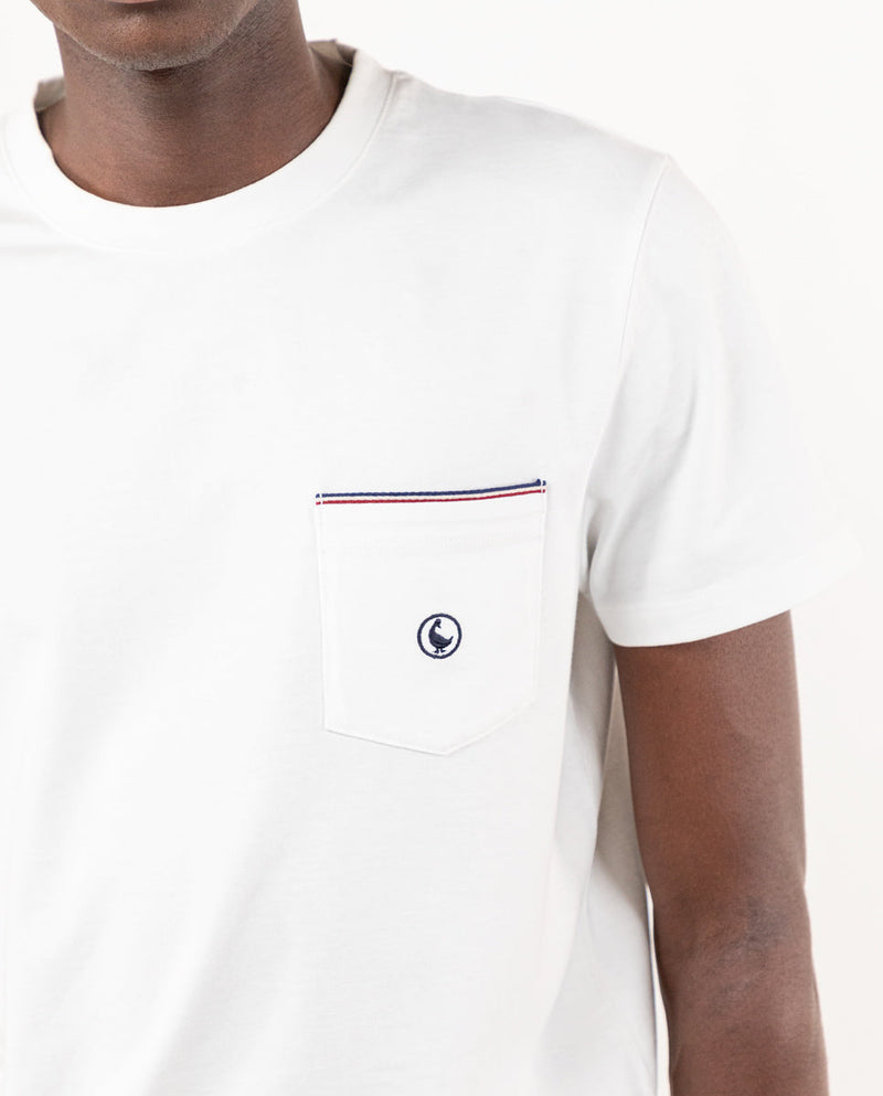 El Ganso | Camiseta Blanca para hombre. 