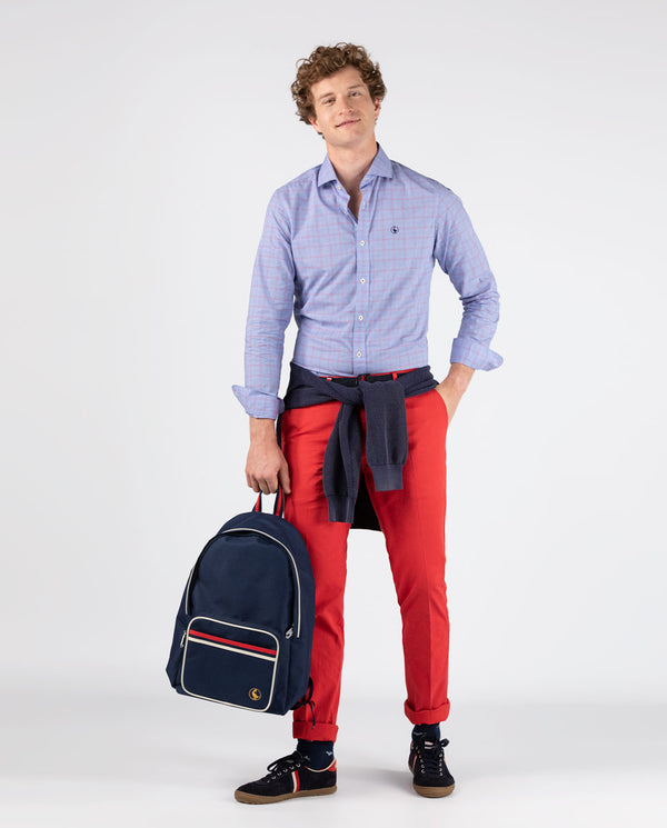 EL GANSO | Pantalón Urban Chino Pant Basico Rojo  para hombre