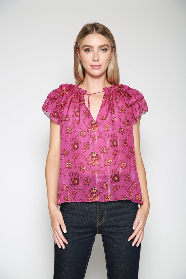 Blusa Casual Lara Magenta