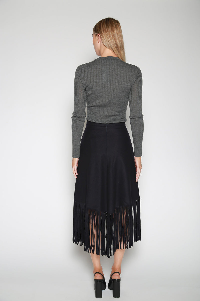 Falda New Camelia Fringed Marino