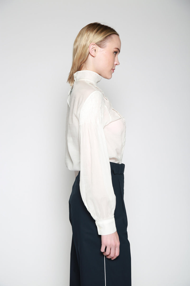 Blusa Woven Blanco