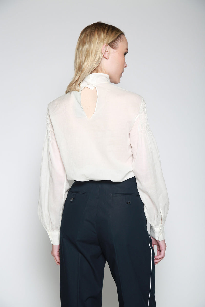 Blusa Woven Blanco