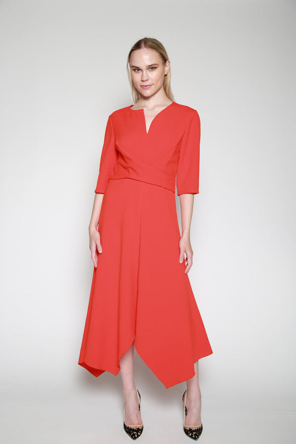 Vestido Formal Sophisticated Perfection Rojo