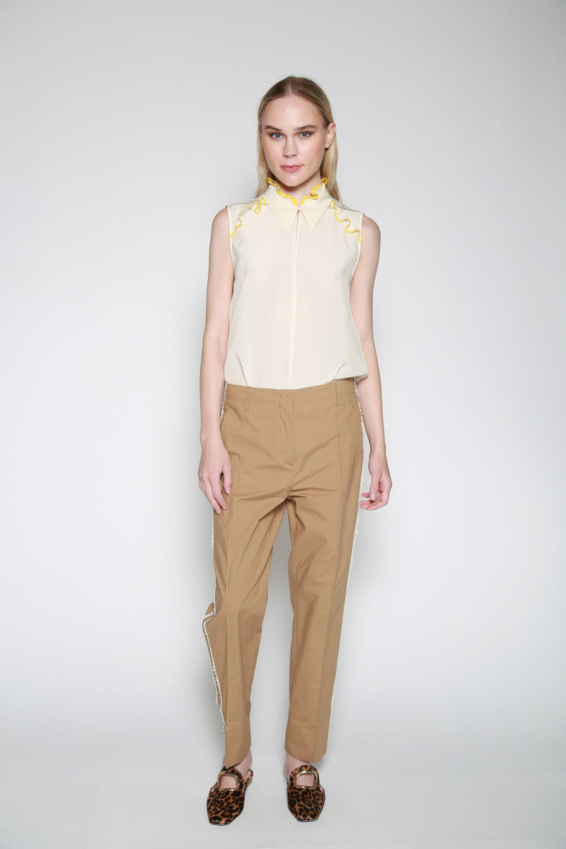 Pantalón Formal Papertouch Ease Semi Loose Fit Negro