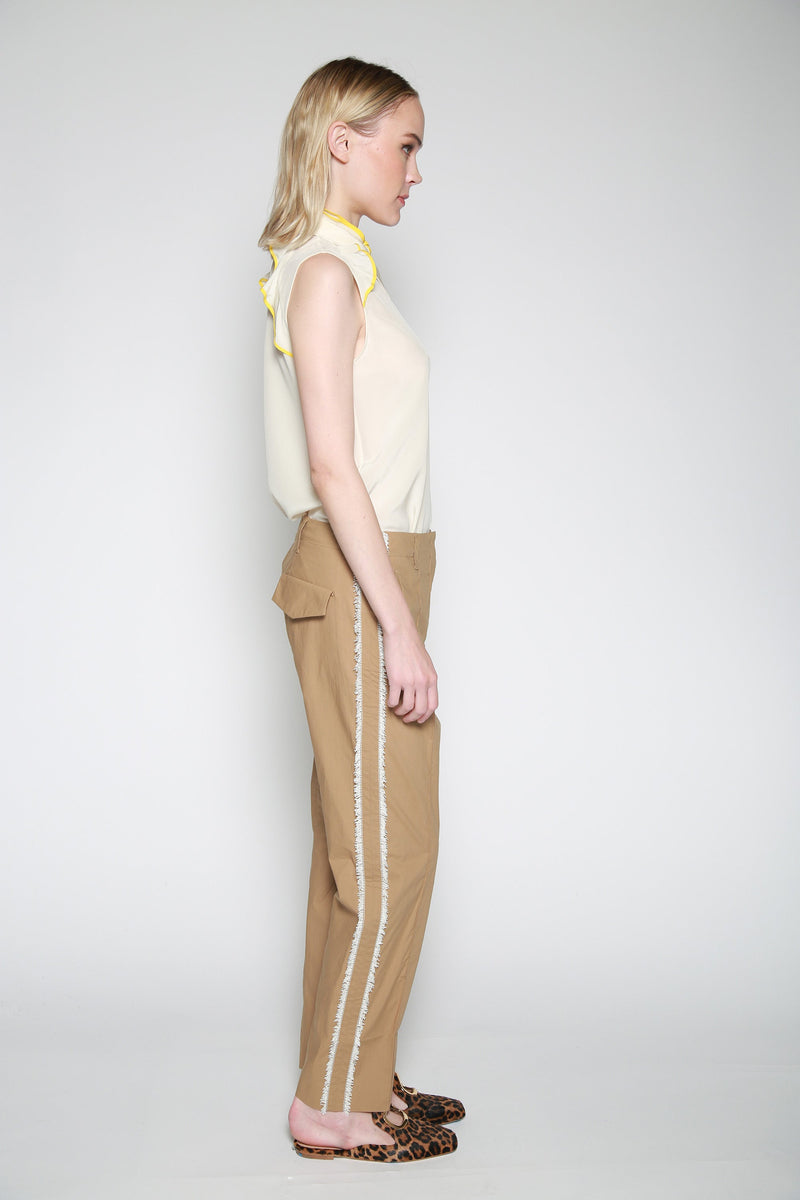 Pantalón Formal Papertouch Ease Semi Loose Fit Negro