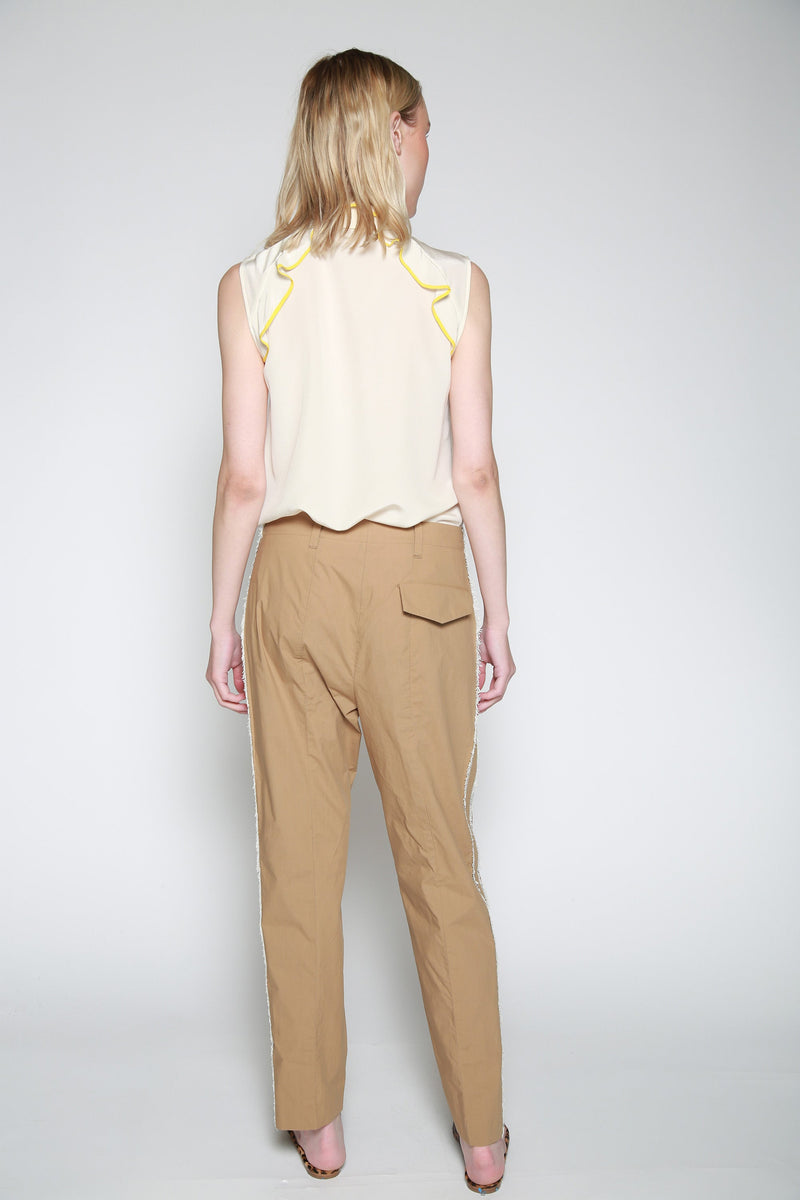 Pantalón Formal Papertouch Ease Semi Loose Fit Negro