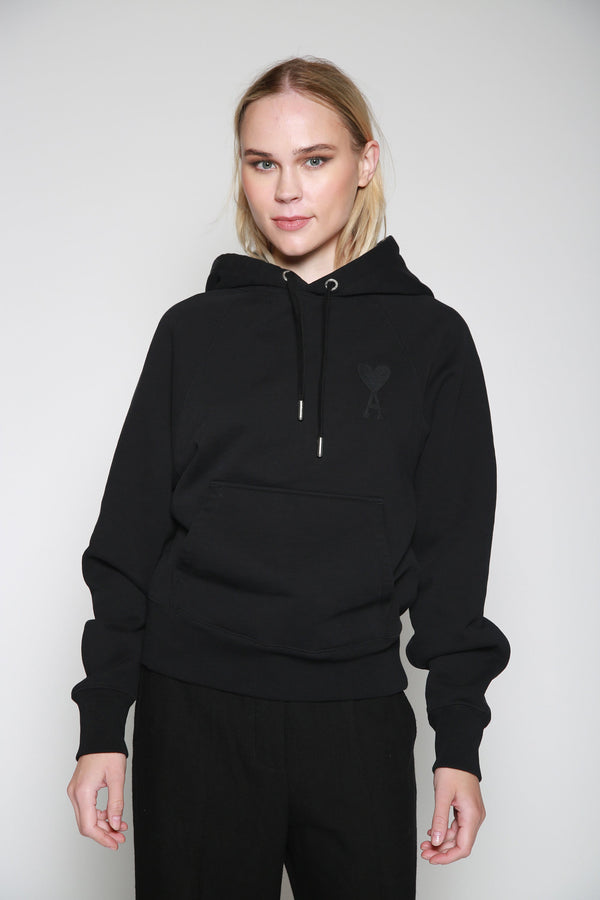 Sudadera Big Ami De Coeur Negro