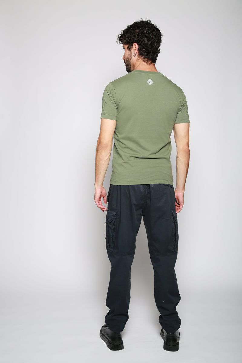 Stone Island | Camiseta Verde. 