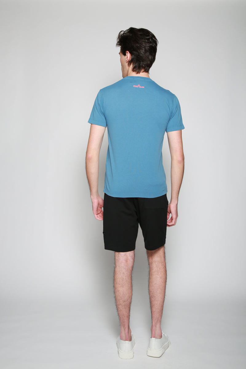 Stone Island | Camiseta Azul. 