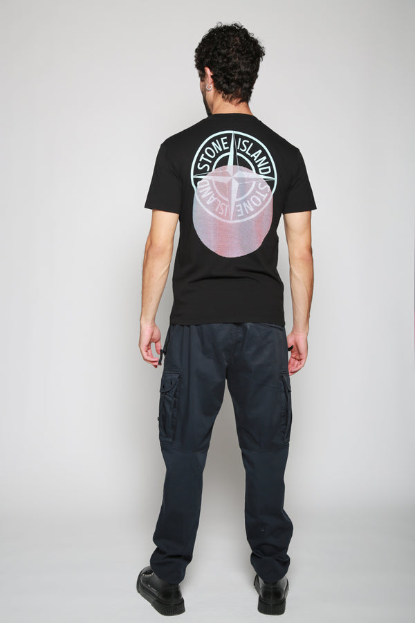 Stone Island | Camiseta Negro. 