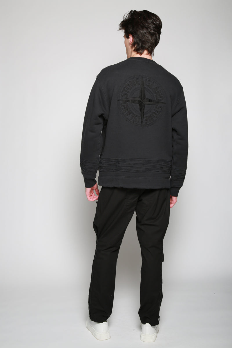 Stone Island | Sudadera Negro. 