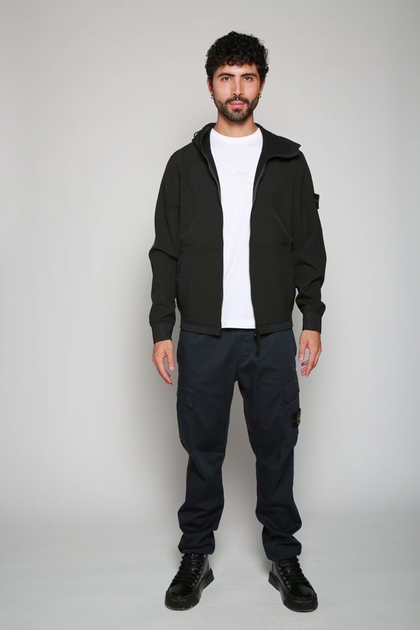 Stone Island | Chamarra Light Outerwear Negro. 