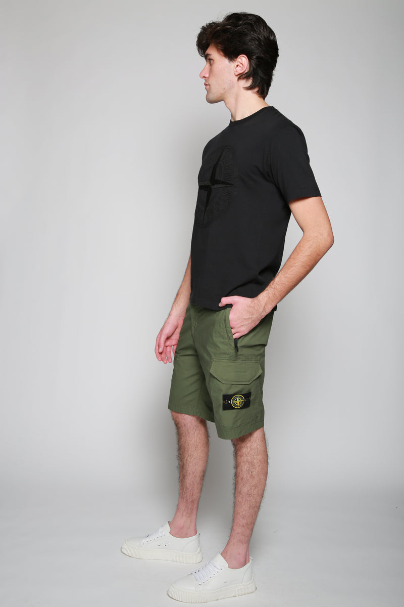 Stone Island | Shorts Verde. 