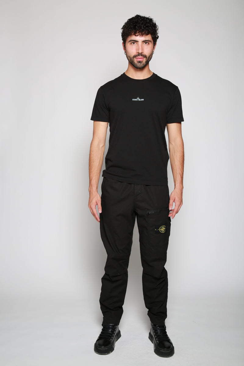 Stone Island | Pantalón Casual Negro. 