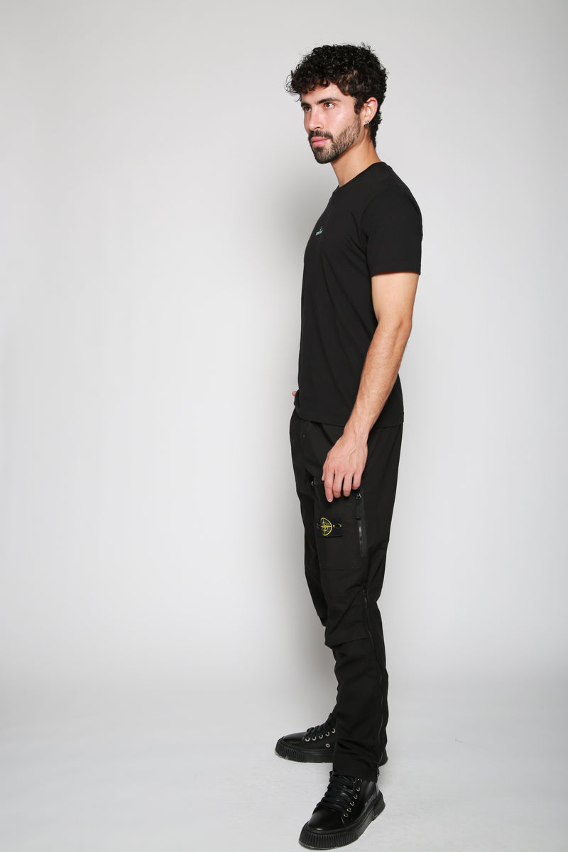 Stone Island | Pantalón Casual Negro. 