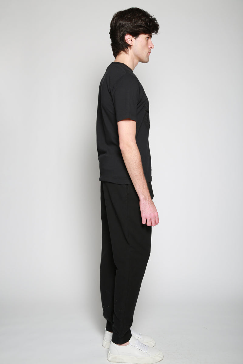 Pantalón Casual Fleece Negro