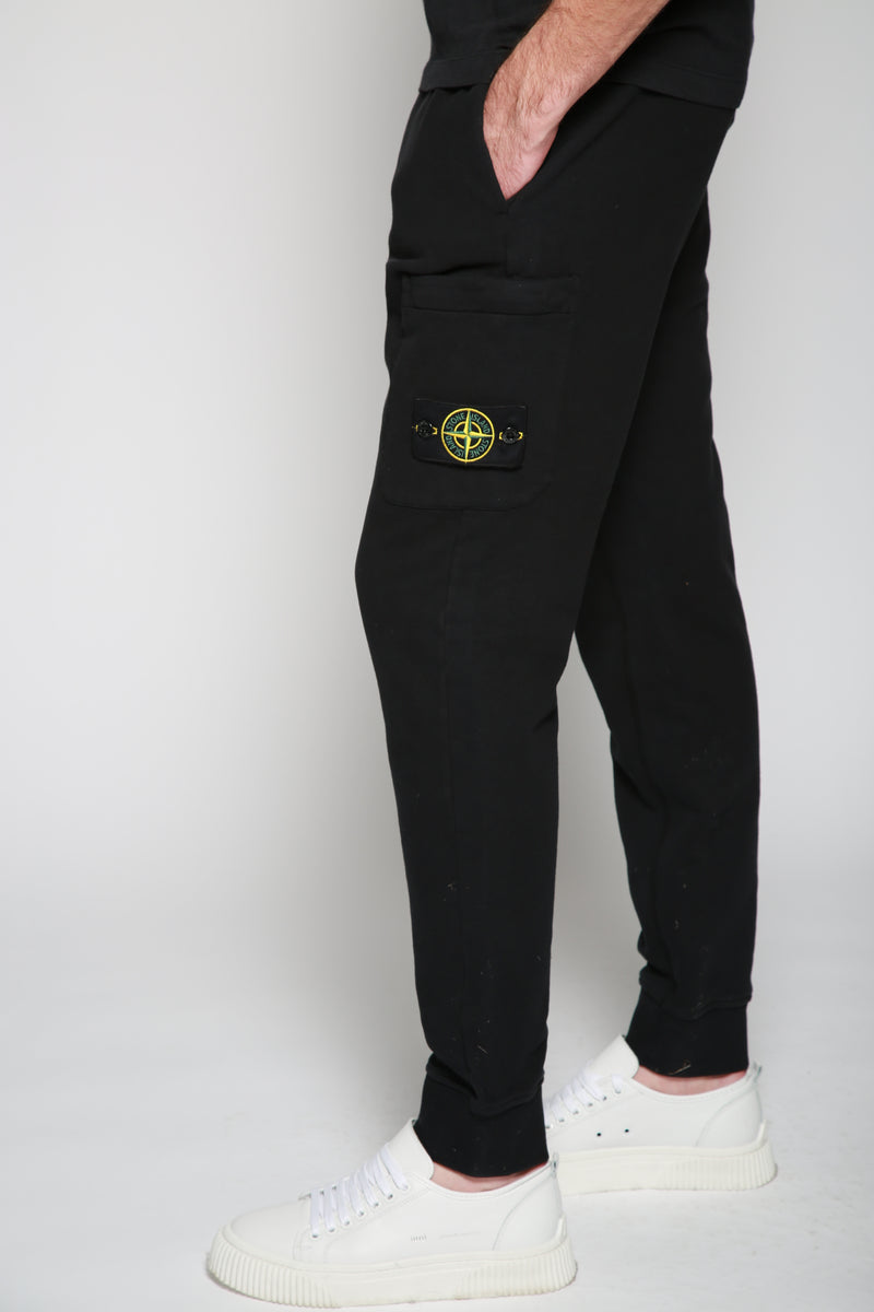 Stone Island | Pantalón Casual Fleece Azul. 