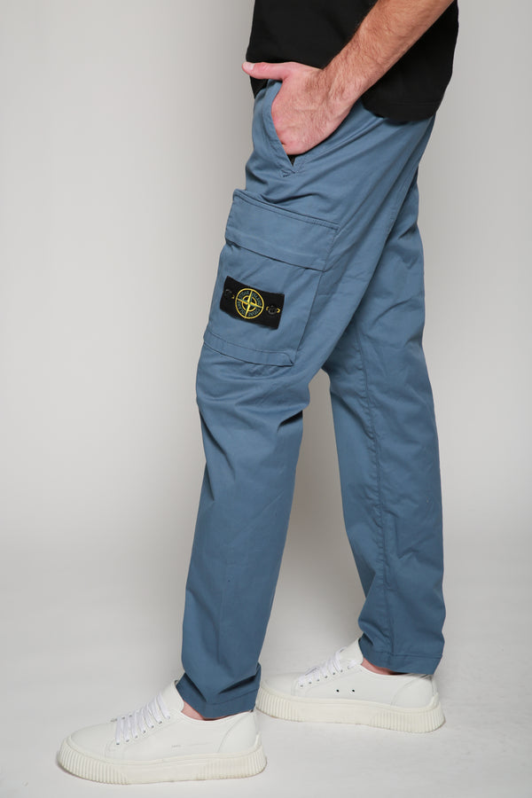 Stone Island | Pantalón Casual Azul. 