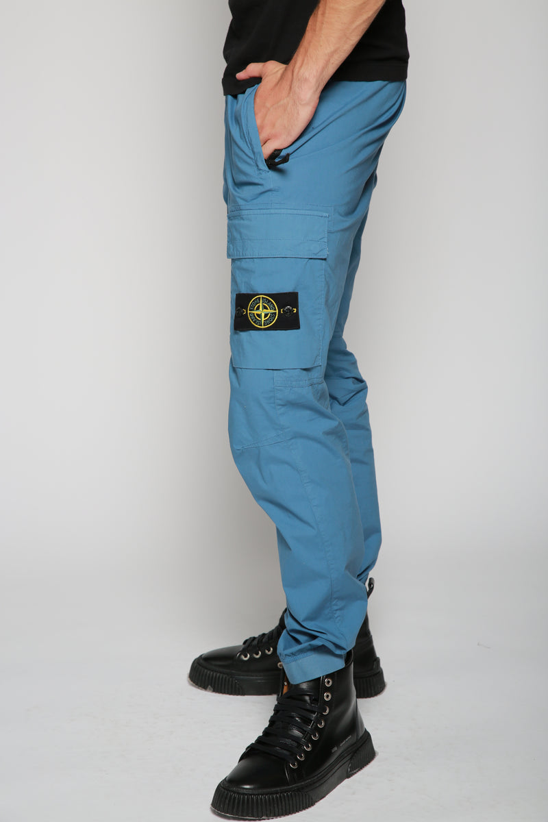 Stone Island | Pantalón Casual Azul. 