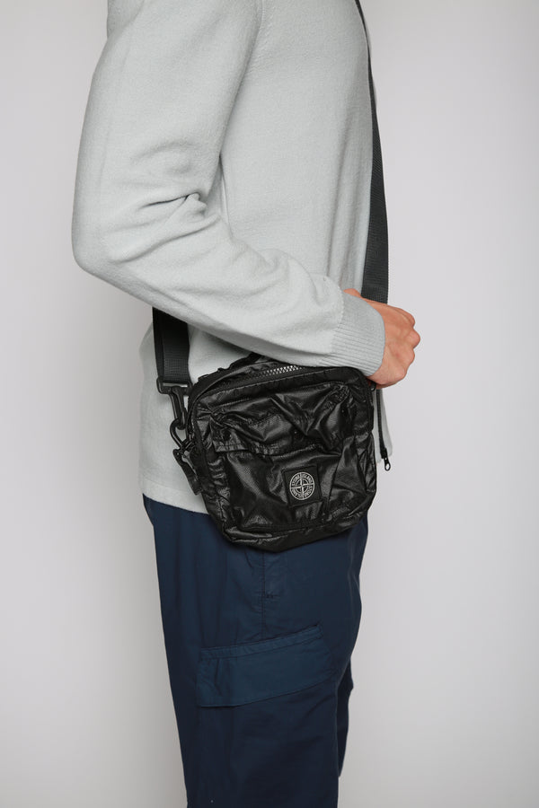 Stone Island | Bolsa Casual Negro. 