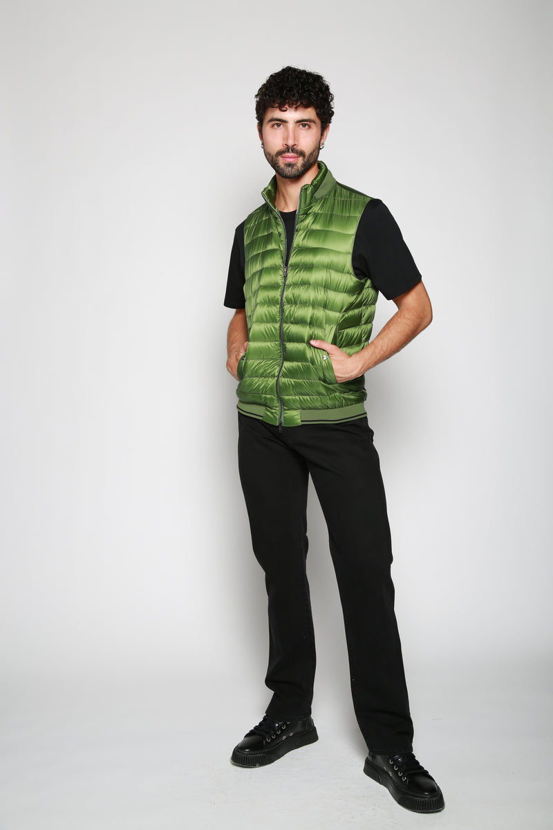 Herno | Chaleco Verde. 