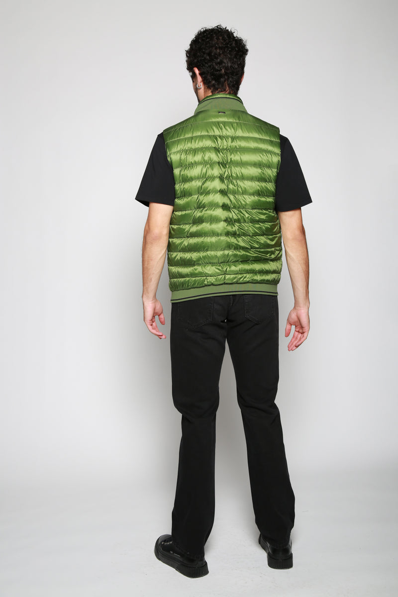 Herno | Chaleco Verde. 