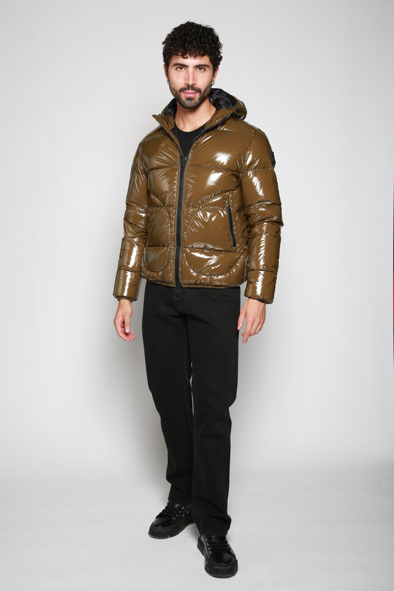 Herno | Chamarra Woven Jacket Olivo. 