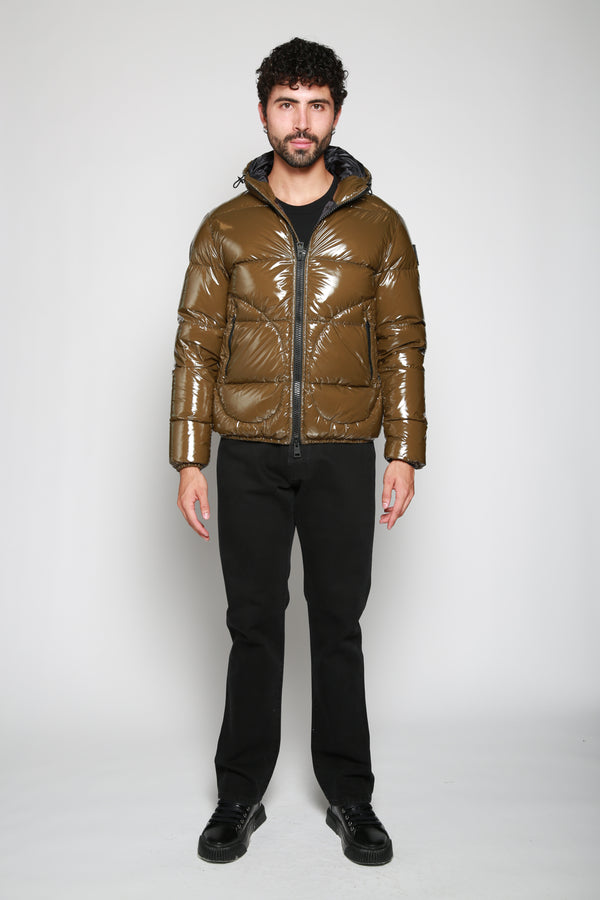 Herno | Chamarra Woven Jacket Olivo. 