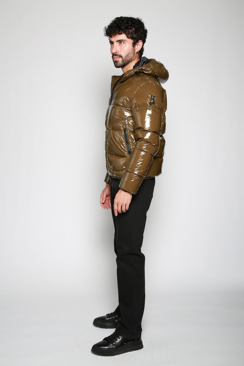 Herno | Chamarra Woven Jacket Olivo. 