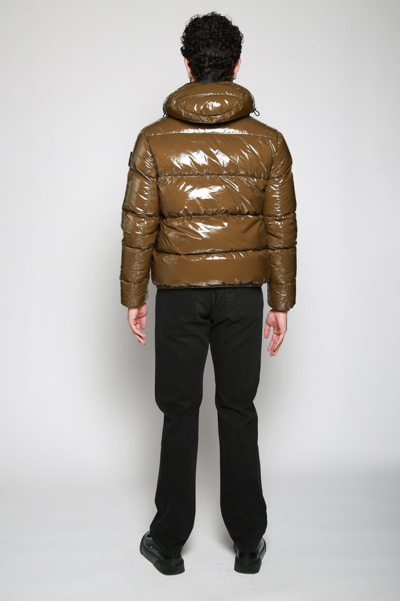 Herno | Chamarra Woven Jacket Olivo. 
