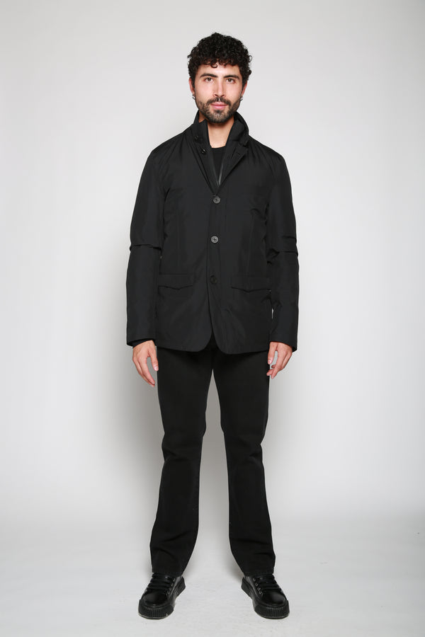 Chamarra Woven Jacket Negro