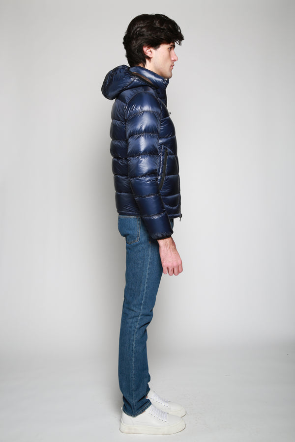 Herno | Chamarra Woven Jacket Marino. 
