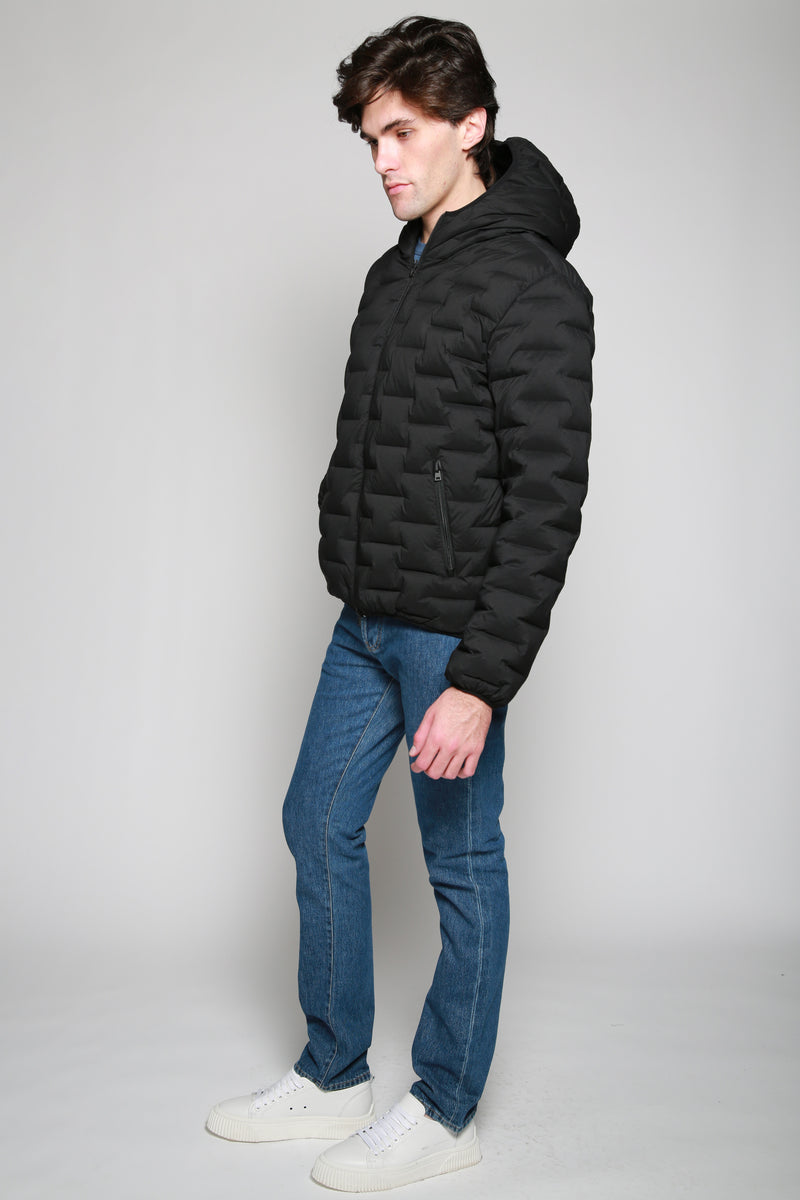 Chamarra Woven Jacket Negro
