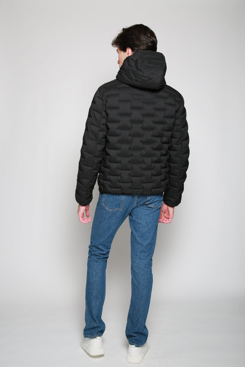 Chamarra Woven Jacket Negro