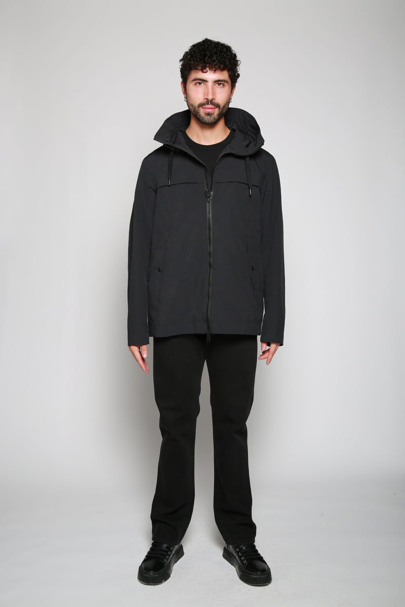 Chamarra Woven Negro