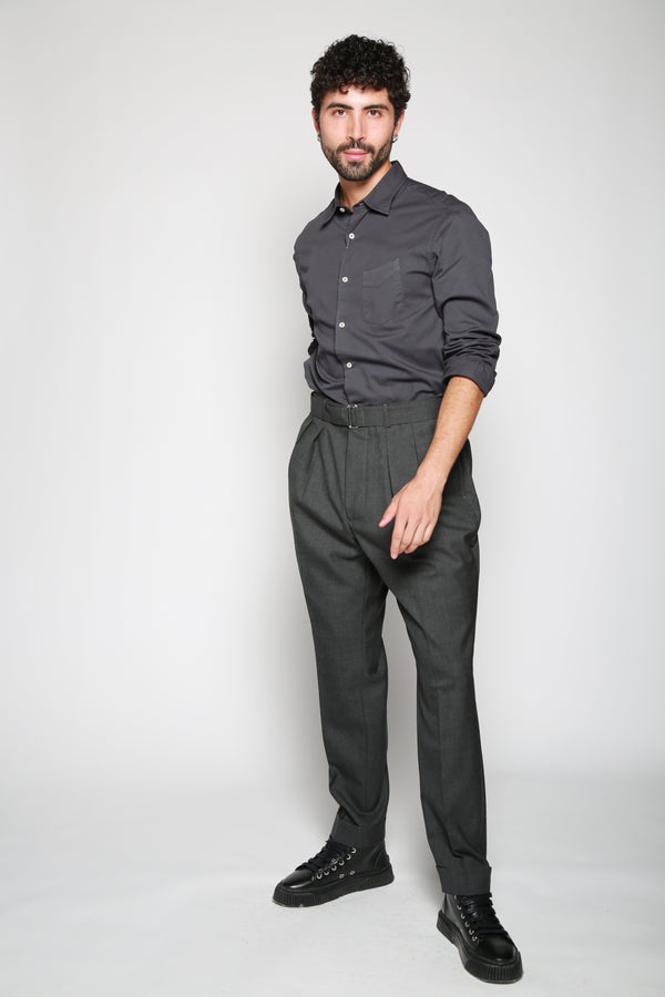 Pantalón Casual Pierre Fresco Wool Gris