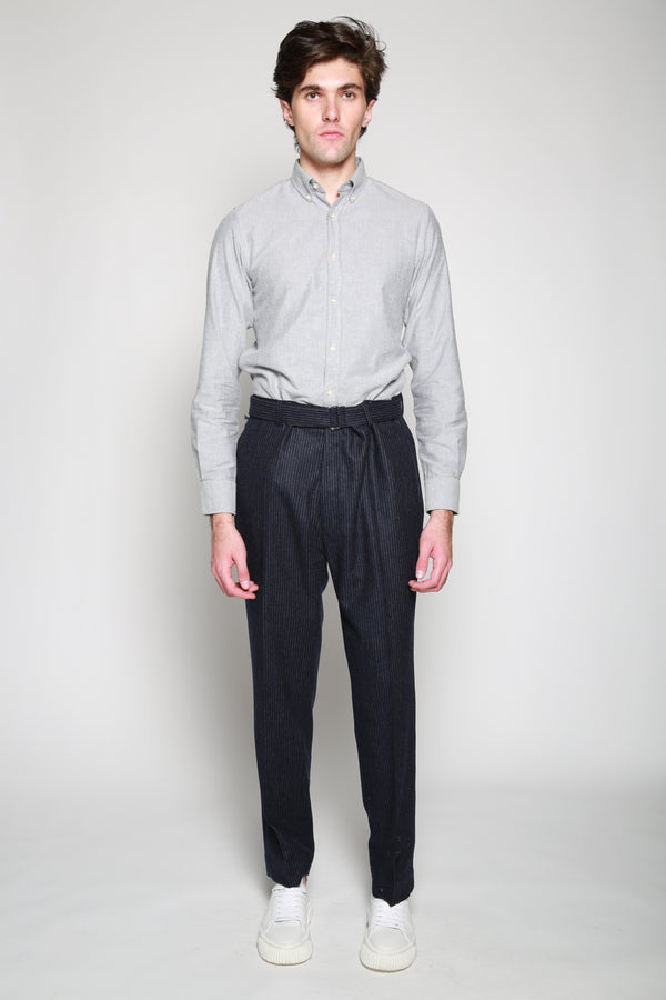 Officine Générale | Pantalón Formal Woven Pnstrpe Marino. 
