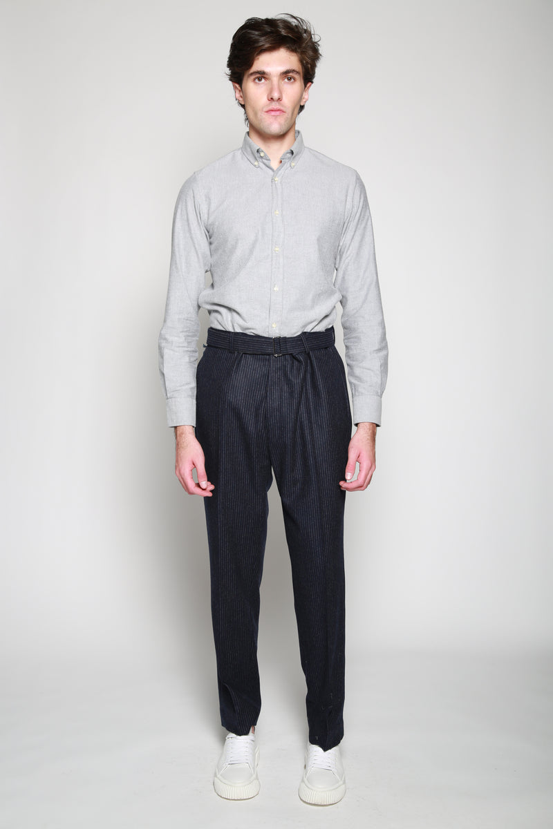 Officine Générale | Pantalón Formal Woven Pnstrpe Marino. 