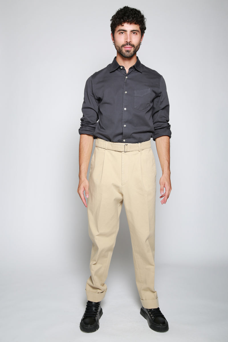 Pantalón Casual Woven Hugo Jap Caqui