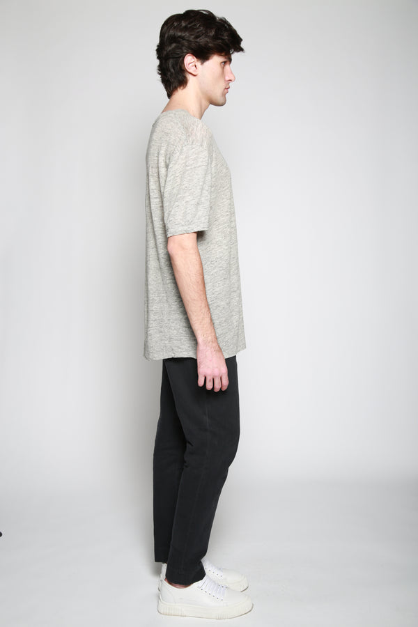 Officine Générale | Camiseta Knit Gris. 