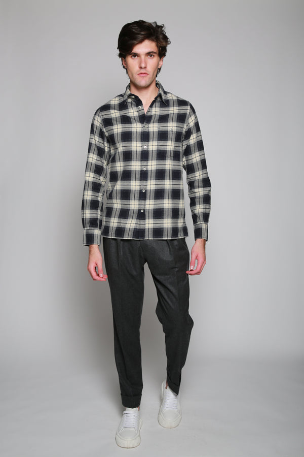 Camisa Woven Marino
