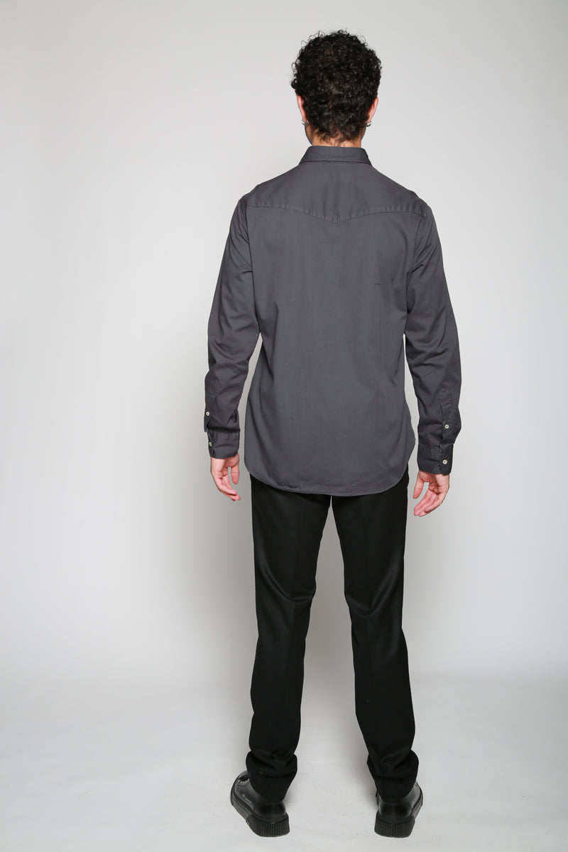 Officine Générale | Camisa Giacomo Gris. 