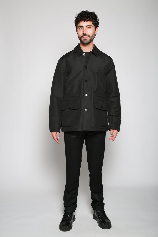 Officine Générale | Chamarra Woven Negro. 