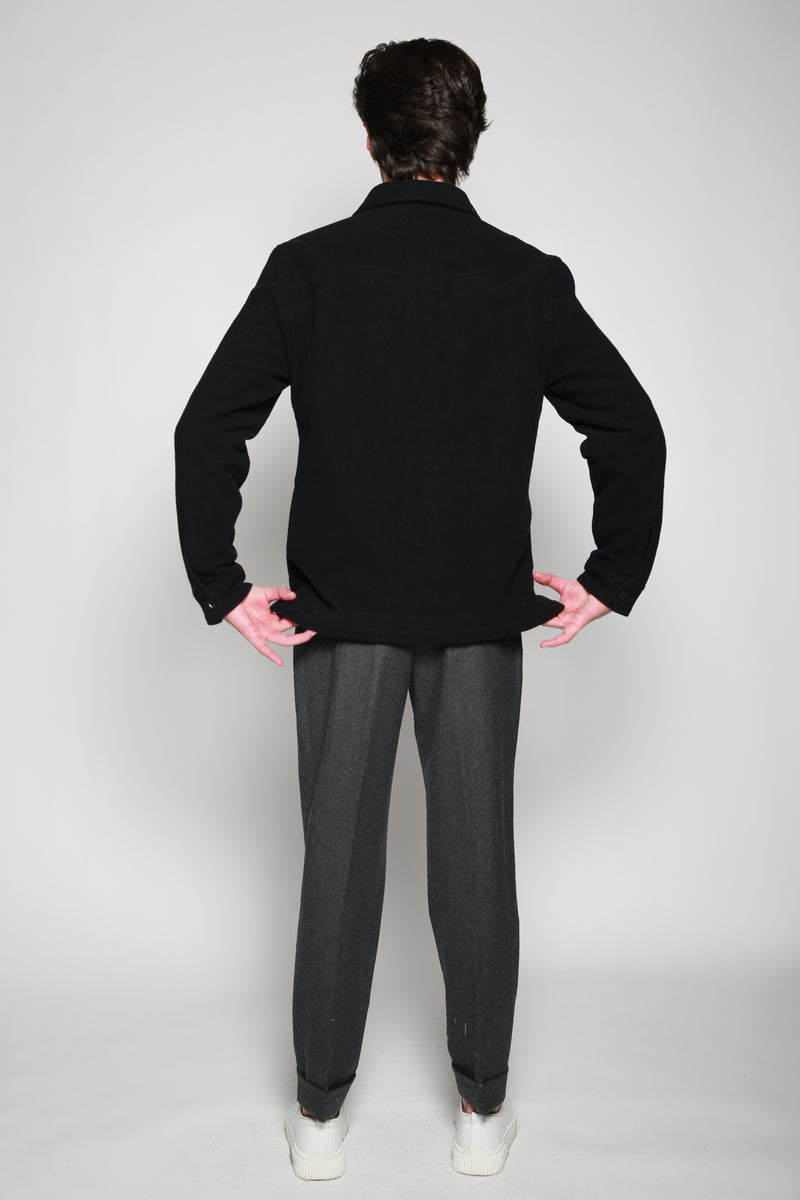 Chamarra Woven Marino