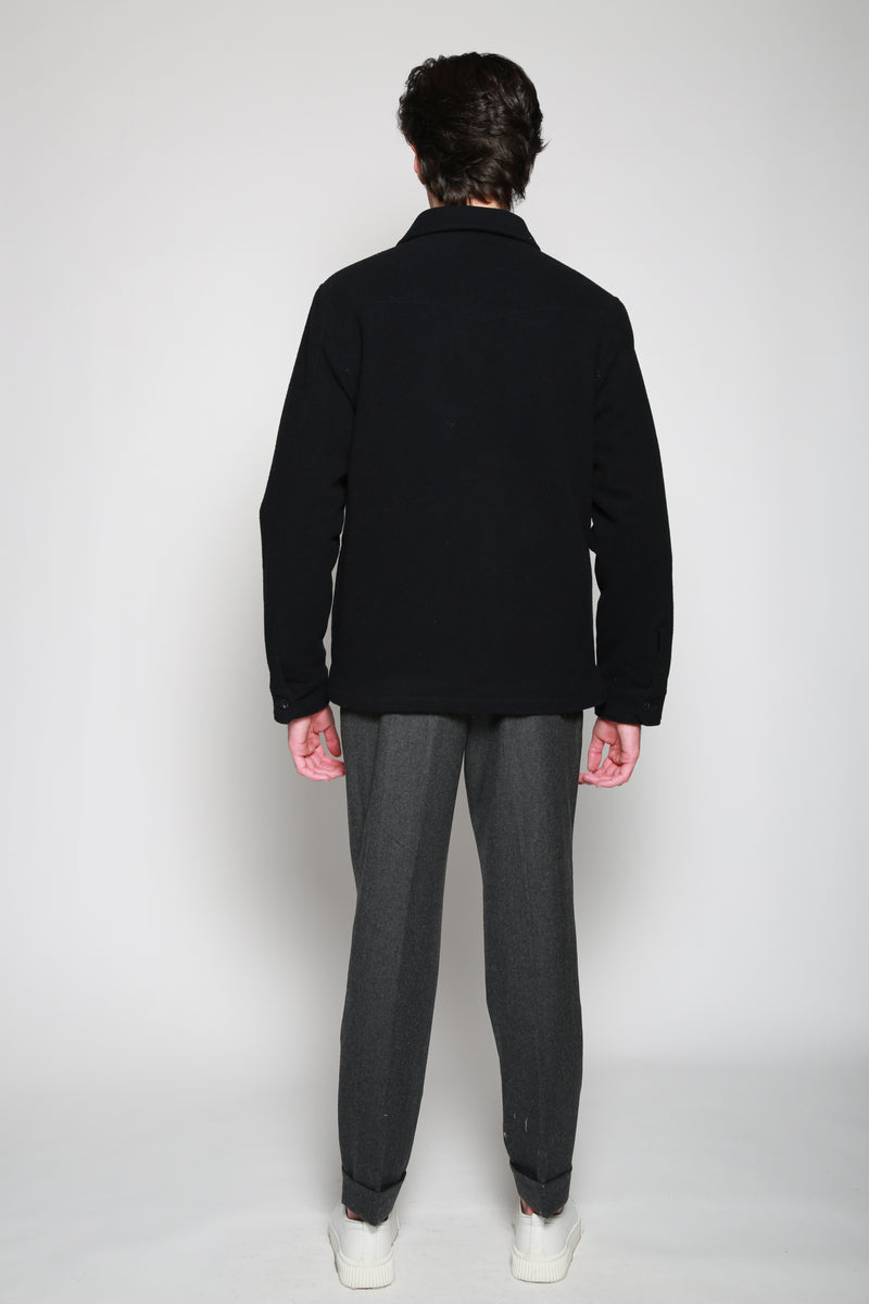 Chamarra Woven Marino